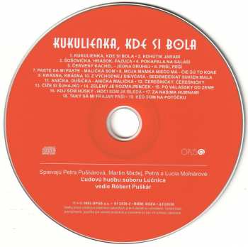 CD Lúčnica Chorus: Kukulienka, Kde Si Bola 48139