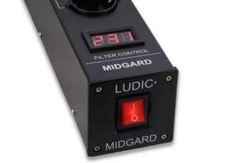 Audiotechnika Ludic - Midgard Power Netfilter Aluminium