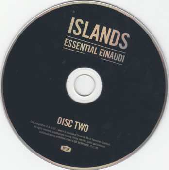 2CD Ludovico Einaudi: Islands - Essential Einaudi DLX 119682