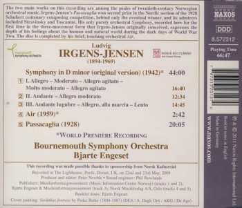 CD Ludvig Irgens-Jensen: Symphony In D Minor • Air • Passacaglia 327992