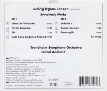 2CD Ludvig Irgens-Jensen: Symphonic Works NUM 476853
