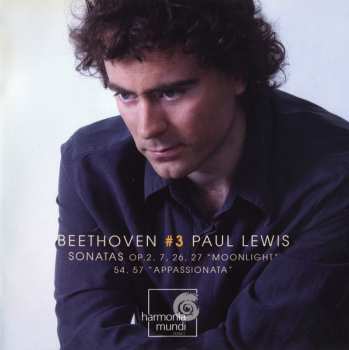 3CD Ludwig van Beethoven: #3 : Sonatas Op. 2, 7, 26 27 "Moonlight", 54, 57 "Appassionata" 246915
