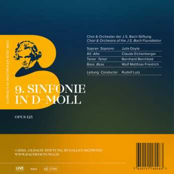 CD Ludwig van Beethoven: 9. Sinfonie In D-Moll Opus 125 155429