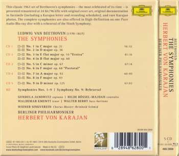5CD/Box Set/Blu-ray Ludwig van Beethoven: 9 Symphonien 410538