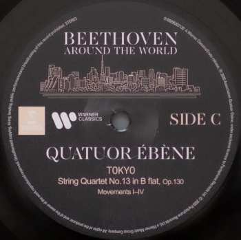 2LP Ludwig van Beethoven: Around The World (3 String Quartets) 136535