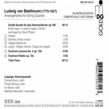 CD Ludwig van Beethoven: Arrangements 322196