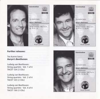 2CD Ludwig van Beethoven: Auryn's Beethoven (String Quartets ∙ Vol. 3 Of 4 Op. 95, 127, 132) 114147
