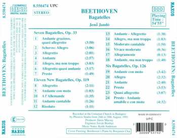 CD Ludwig van Beethoven: Bagatelles 314263