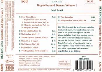 CD Ludwig van Beethoven: Bagatelles And Dances Volume 1 322776