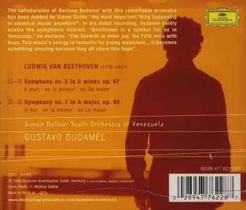 CD Ludwig van Beethoven: Beethoven 5 & 7 45390