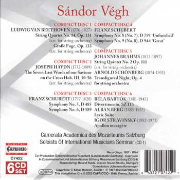 6CD/Box Set Ludwig van Beethoven: Beethoven • Haydn • Schubert • Brahms • Schönberg • Bartók • Berg • Stravinsky 414335