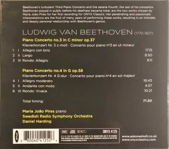 CD Ludwig van Beethoven: Beethoven Piano Concertos 3 & 4 314158