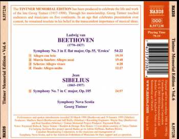 CD Ludwig van Beethoven: Beethoven Symphony No. 3 'Eroica' / Sibelius Symphony No. 7 329722