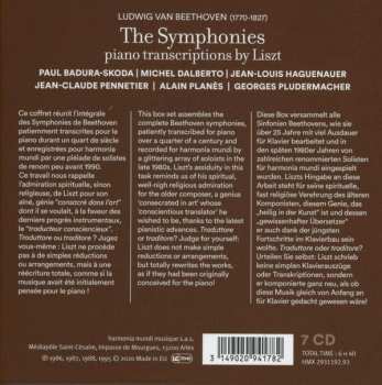7CD/Box Set Ludwig van Beethoven: Beethoven - The Symphonies. Piano Transcriptions By Liszt   7732