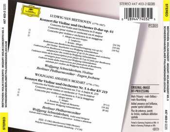 CD Ludwig van Beethoven: Beethoven: Violinkonzert / Mozart: Violinkonzert Nr. 5 44879