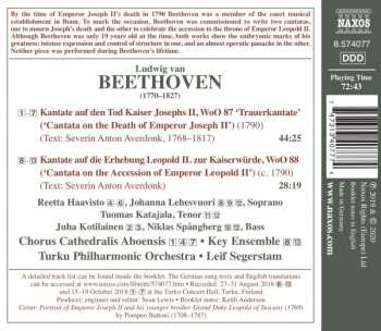 CD Ludwig van Beethoven: Cantatas 333978