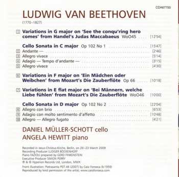 CD Ludwig van Beethoven: Cello Sonatas Op 102 ~ Variations Op 66, WoO45 & 46 (Volume 2) 325849