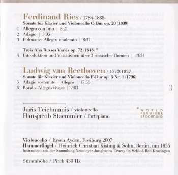 CD Ludwig van Beethoven: Cello Works 289369