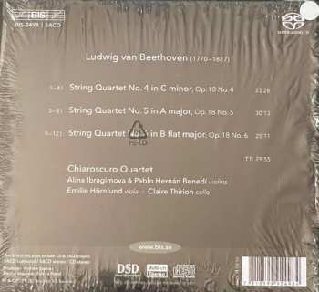 SACD Ludwig van Beethoven: String Quartets, Op.18 Nos 4-6 421872