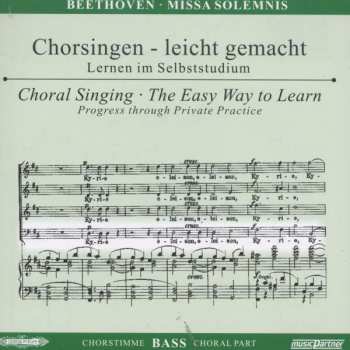 Album Ludwig van Beethoven: Chorsingen Leicht Gemacht:beethoven,missa Solemnis