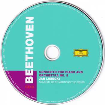 3CD Ludwig van Beethoven: Complete Piano Concertos DIGI 45894