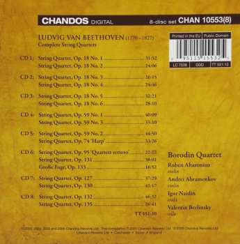 8CD/Box Set Ludwig van Beethoven: Complete String Quartets 308179