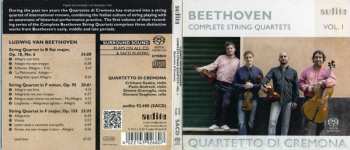 SACD Ludwig van Beethoven: Complete String Quartets Vol. I 336754