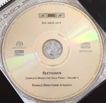 SACD Ludwig van Beethoven: Complete Works For Solo Piano, Volume 5 - Der Sturm: Sonatas Op. 31 Nos. 1-3 289138