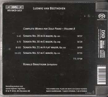 SACD Ludwig van Beethoven: Complete Works For Solo Piano, Volume 8 - Opus 111 - Sonatas Opp. 101, 109-111 364986