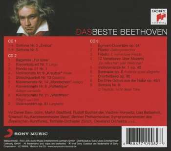 3CD Ludwig van Beethoven: DASBESTE Beethoven 176435