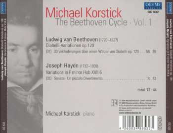 CD Ludwig van Beethoven: Diabelli-Variationen Op. 120, Variations In F Minor Hob XVII, 6 123226