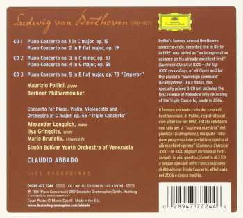 3CD Ludwig van Beethoven: Piano Concertos Nos. 1–5 45426
