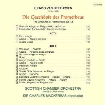 CD Ludwig van Beethoven: Die Geschöpfe Des Prometheus (The Creatures Of Prometheus) 277567
