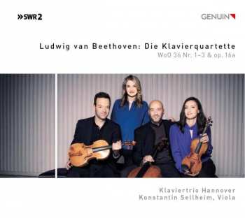 Album Ludwig van Beethoven: Die Klavierquartette WoO 36 Nr. 1-3 & Op. 16a