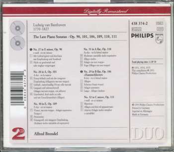 2CD Ludwig van Beethoven: The Late Piano Sonatas 386672