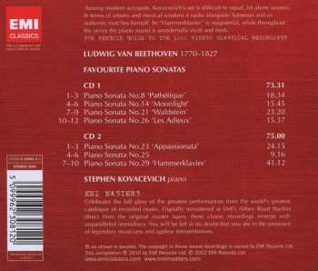 2CD Ludwig van Beethoven: Favourite Piano Sonatas 47975