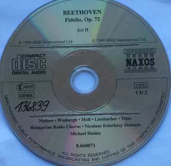 2CD Ludwig van Beethoven: Fidelio 112169