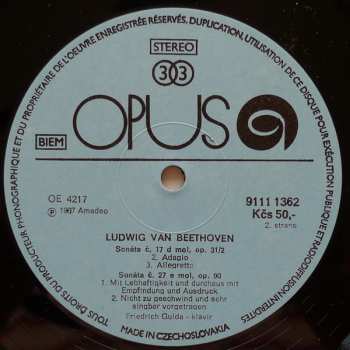 LP Ludwig van Beethoven: Beethoven - Friedrich Gulda  8 437438