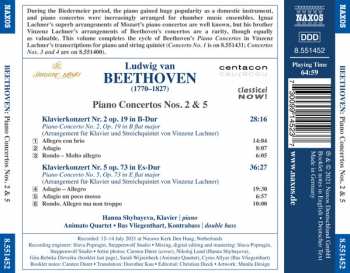 CD Ludwig van Beethoven: Piano Concertos Nos. 2 & 5 433420