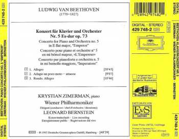 CD Ludwig van Beethoven: Klavierkonzert No. 5 »Emperor« Concerto 44748