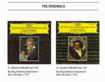 CD Ludwig van Beethoven: Klavierkonzerte Nos. 4 & 5 = Piano Concertos = Concertos Pour Piano 44878