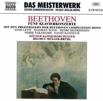 3CD Ludwig van Beethoven: Klavierkonzerte Nr.1-5 175070