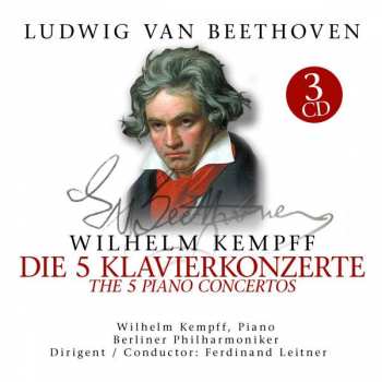3CD Ludwig van Beethoven: Klavierkonzerte Nr.1-5 300140