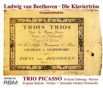 4CD Ludwig van Beethoven: Klaviertrios Nr.1-11 336709