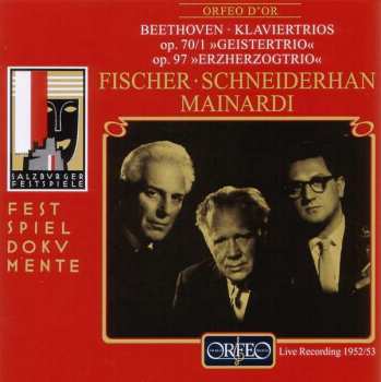 Album Ludwig van Beethoven: Klaviertrios Op.70/1 Geistertrio / Op.97 Erzherzogtrio