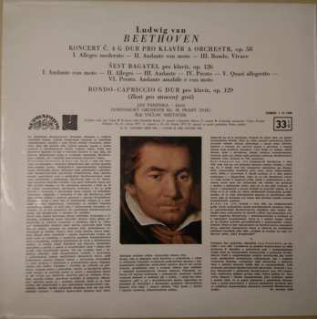 LP Ludwig van Beethoven: Koncert C4 G-dur Pro Klavir A Orchestr - 6 Bagatel. Op. 126 - Rondo Capriccio G-dur Op. 129 138778