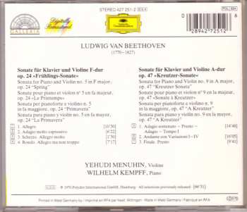 CD Ludwig van Beethoven: No.5 »Frühlings-Sonate« / No. 9 »Kreutzer-Sonate« /  44734