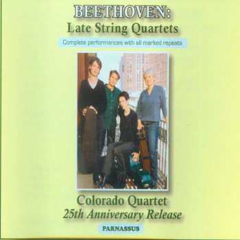 Album Ludwig van Beethoven: Late String Quartets