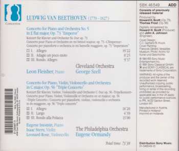 3CD Ludwig van Beethoven: The 5 Piano Concertos / Triple Concerto 425963