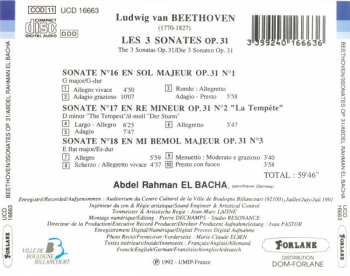 CD Ludwig van Beethoven: Les 3 Sonates opus 31 "La Tempête" 266746